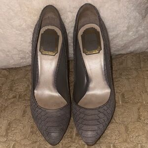 Christian Dior Gray Pumps